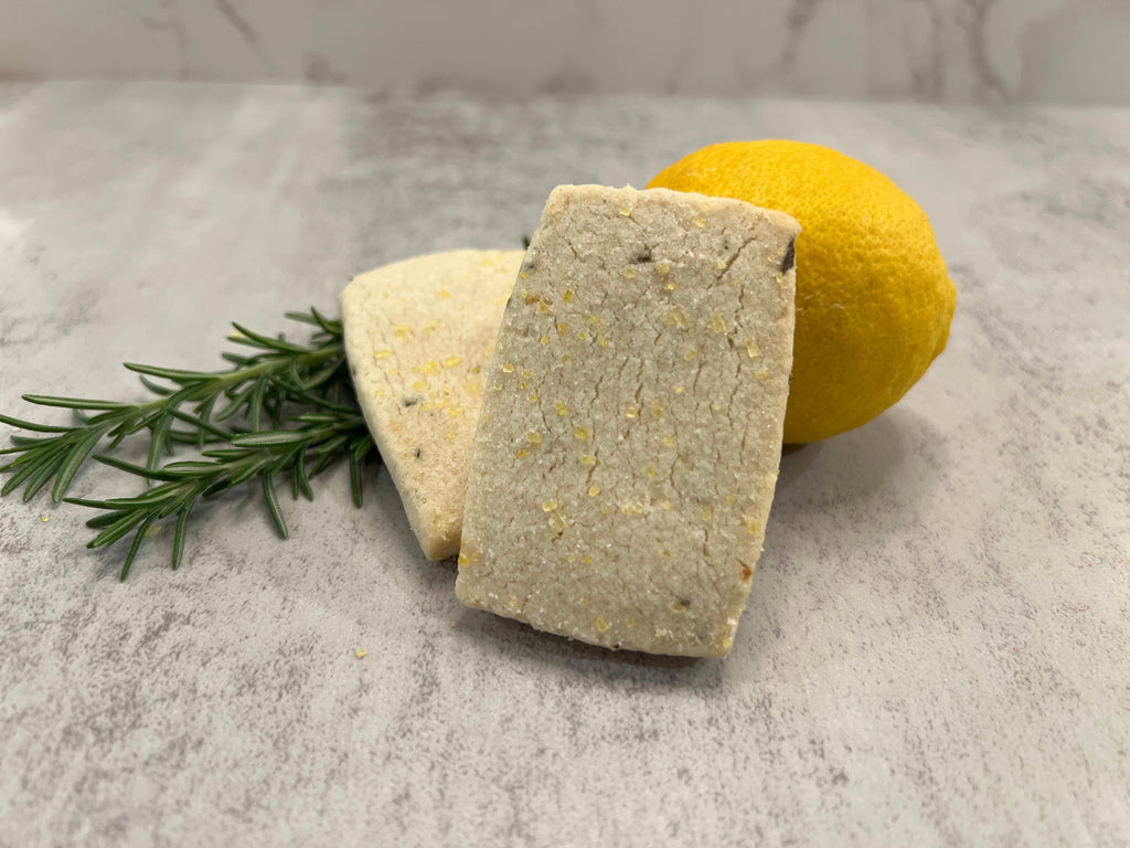 Gluten Free Lemon Rosemary Shortbread