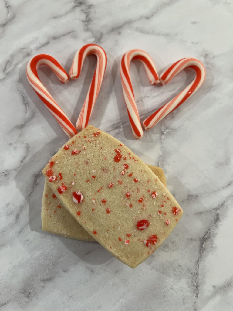 Candy Cane Shortbread